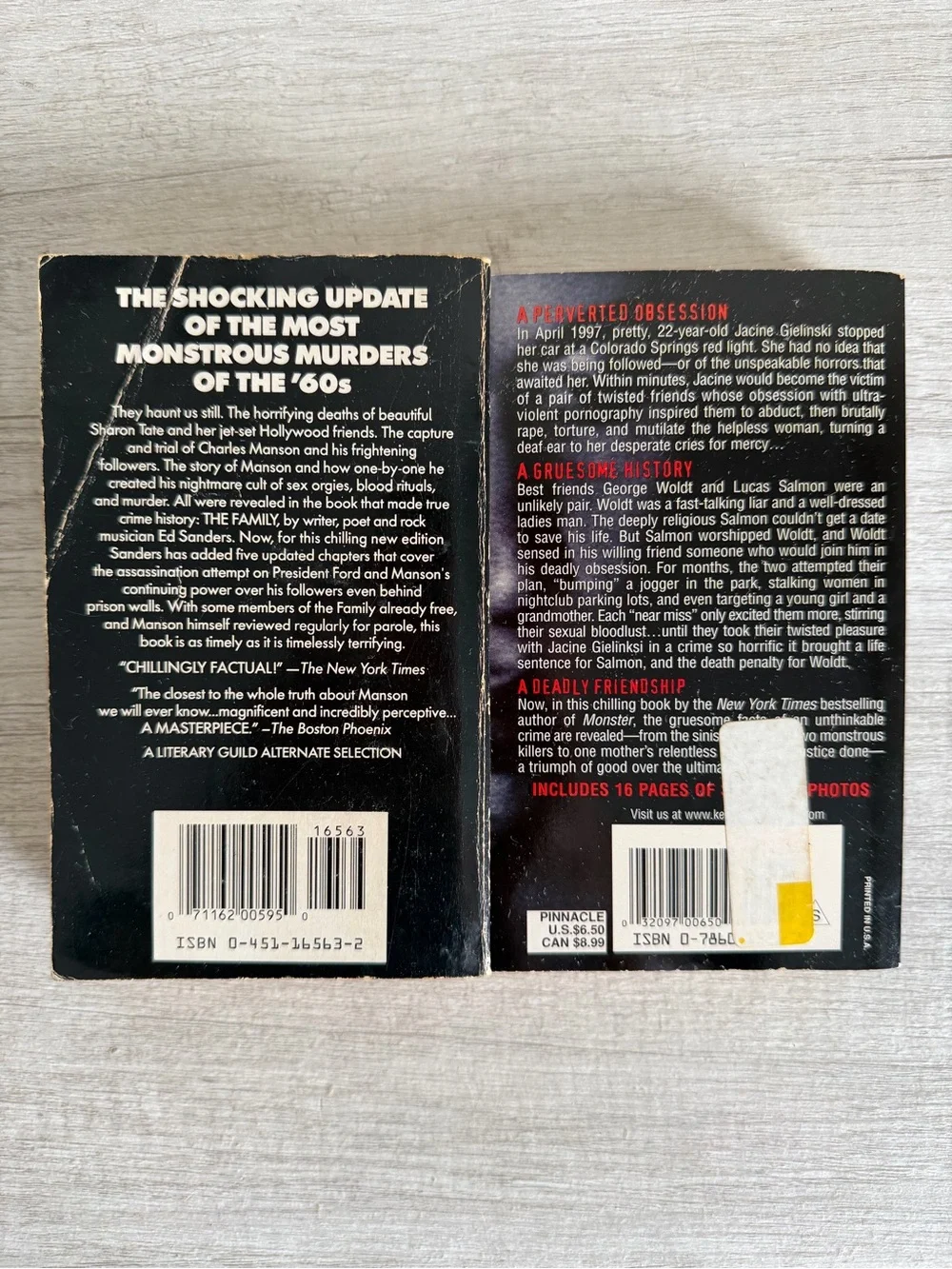 True Crime Paperbacks Lot Of 10 Murder Killer Homicide Detective